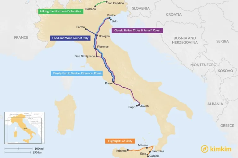 10 Day Trip Italy