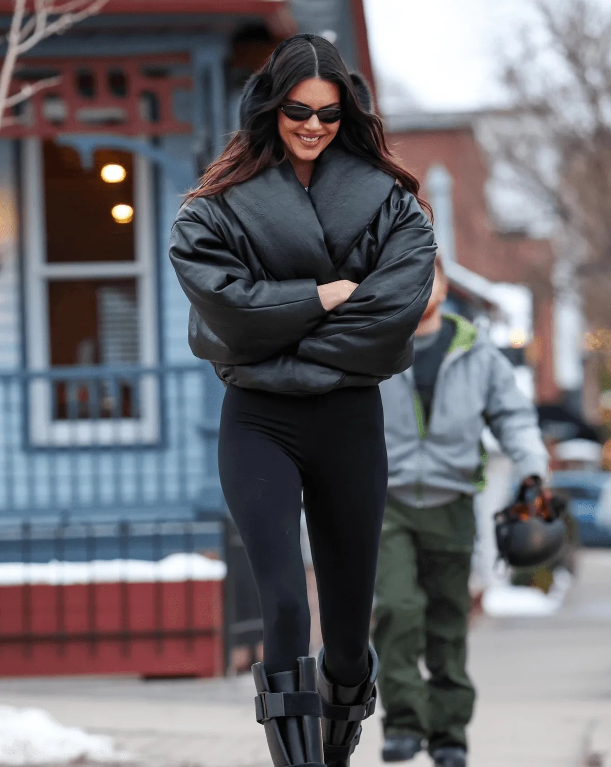 Kendall Jenner Skiing