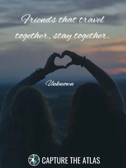 Travel Best Friend Quotes