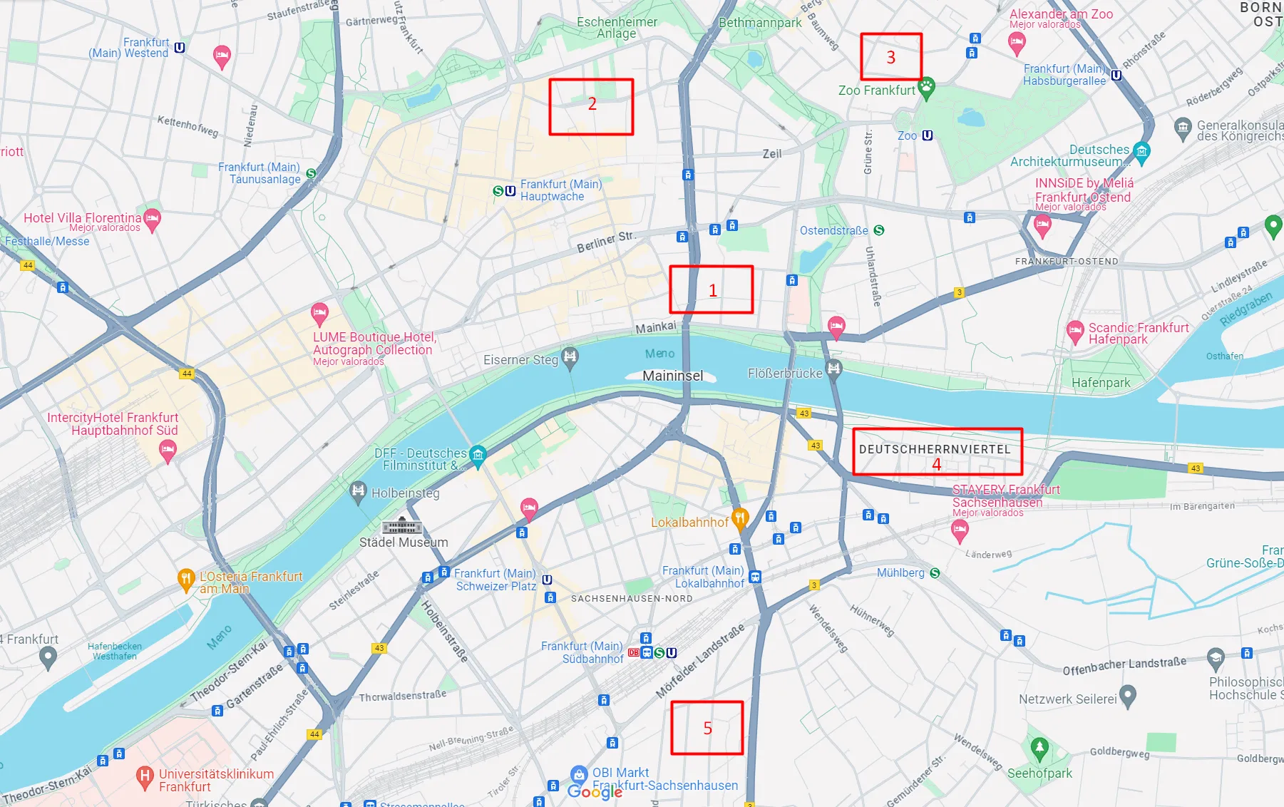 Where to Stay in Frankfurt for First Timers